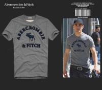 heren abercrombie fitch korte tees moose logo diepgrijze Kleren Site jj9ci658